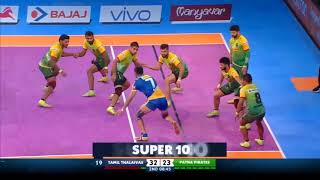 Tamil Thalaivas | Ajay Thakur super 10 vs Patna Pirates