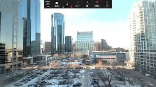 Calgary Downtown Timelapse - Thu Jan 09, 2025