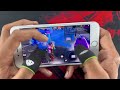 iphone 7 plus gaming free fire test all guns onetap headshot gameplay with 3 finger claw handcam