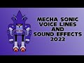 Mecha Sonic / Metallix voice lines and sound effects 2022