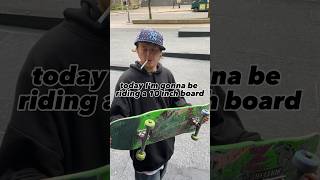 I tested out a 10 inch skateboard