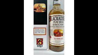 Blackadder Peat Reek Raw Cask 10 Years Old Islay : Review #157