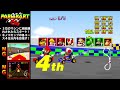 【鬼畜縛り】３位のマシンに周回遅れされたらスタート（キノコカップ・前編）【マリオカート64】