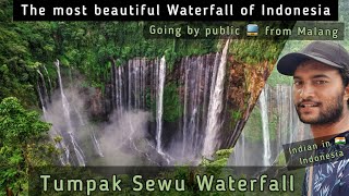 TUMPAK SEWU WATERFALL, Indonesia | Malang to Tumpak Sewu Waterfall by Local Bus