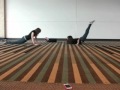 Breanna & Maria Attempt The Worm