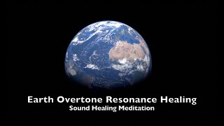 Earth Overtone Resonance | Monochord | Sound Healing Meditation | Earth Tuning | Om Frequency