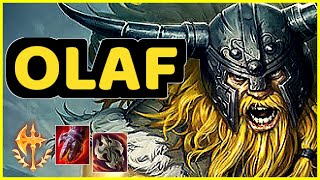 OLAF VS CHO'GATH - 7/4/8 KDA TOP GAMEPLAY EMERALD II