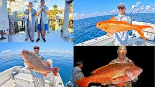 4 Hours of the World's BEST Deep Drop Fishing at Pulley Ridge *Catch, Clean \u0026 Cook*