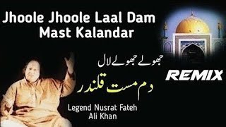 Jhoole Jhoole Lal Dam Mast Qalandar | Qawali | Nusrat Fateh Ali Khan | NFAK Qawalies