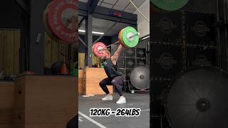 120kg - 264lbs FOR HOW MANY SNATCH POWERS? #PowerBuilding