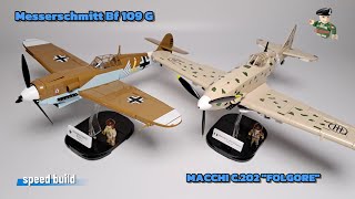 Messerschmitt Bf 109G \u0026 MACCHI C.202 \