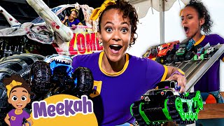 Monster Truck MADNESS! 💥🛻🔥| Top Meekah Moments | Blippi and Meekah Kids TV