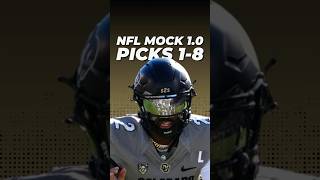 2025 NFL Mock Draft 1.0 Picks 1-8 🏈