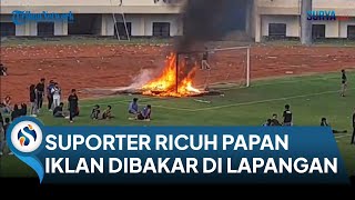 BREAKING NEWS! Pertandingan Liga 2 Persela vs Persijap Dihentikan karena Suporter Ricuh