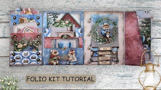 TUTORIAL FOLIO KIT CHRISTMAS IS HERE