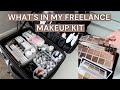 WHAT'S IN MY FREELANCE MAKEUP KIT 2023