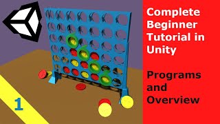 Connect 4 Unity Tutorial (1/10) - Programs and Overview
