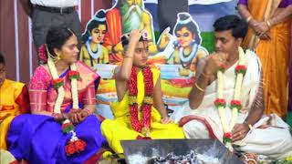 Pranav's Thread Ceremony Madhwa Brahmin Upanayana at Kashi Mutt, Bangalore | Sanasamhramaa Events