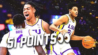 LSU's Cameron Thomas & Trendon Watford Combine For 51 Points | Full Highlights vs NSU 12.26.20