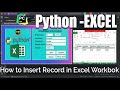 Python in Microsoft EXCEL #python #coding #java #intellij #database #excel Insert Python in Excel