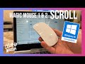 How to Enable Apple Magic Mouse 1 & 2 Scroll in Windows 10 - Solved