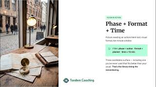 3.3.1 - Searching by Metadata, Not Memory | Coaching Tools Mastery