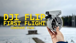 DJI Flip RAW Flight | Active Track | Obstacle Avoidance Test | First CRASH