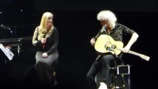 Who Wants To Live Forever - Brian May \u0026 Kerry Ellis, Prague 8.3.2016