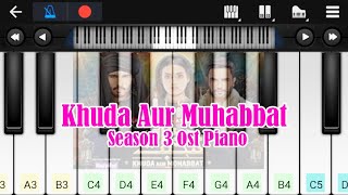 Khuda Aur Mohabbat - Season 3 Ep 16| OST | Taweez bana ke | Drama Ost | Piano Cover | Piano Tutorial