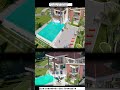 house design contemporary house design 3 storey villa with infinity pool 6 bedrooms