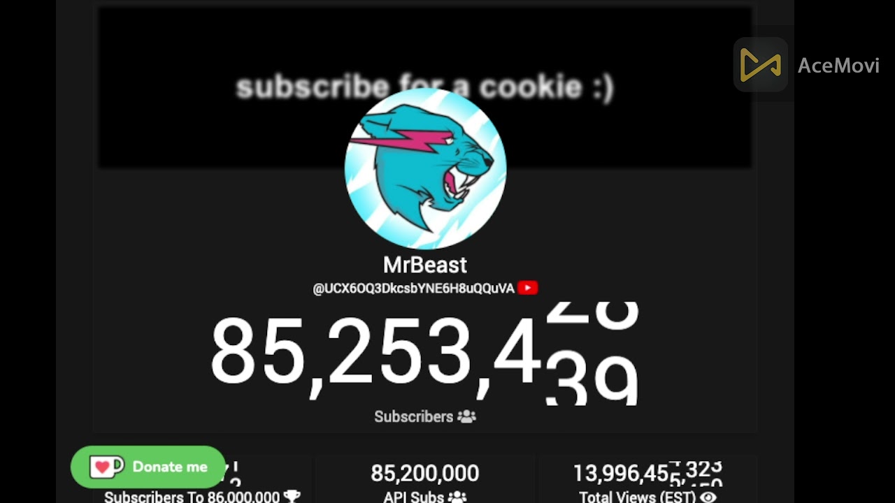 MrBeast Sub Count - YouTube