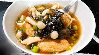 🥣 [90 Seconds: Mom's Tom Yum Miso Soup] 🥣【90秒·妈妈的冬阴功味增汤】