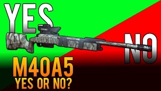 Yes or No - M40A5 Bolt-Action Rifle Review - Battlefield 4 (BF4)