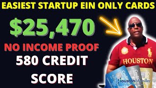 Easiest $25000 EIN Only Startup Unsecured Business Credit Cards For Bad Credit No Doc Cards