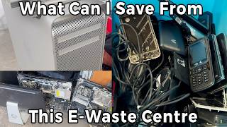 Dumpster Diving an E-Waste Centre