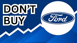 DON'T BUY Ford Stock (Until You Watch This Analysis) #Ford