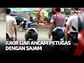 Ricuh! Tak Terima Ditertibkan, Jukir Ancam Petugas dengan Senjata Tajam | tvOne Minute