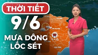 Dự báo thời tiết Hà Nội hôm nay ngày mai 9/6 | Thời tiết Hà Nội mới nhất | Thời tiết 3 ngày tới