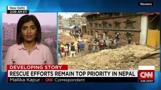 Aid slow to arrive to Nepal earthquake victims