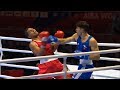 Preliminaries (81kg)  MOTOA CARABALI Diego Alejandro (COL) vs SMAJLI Uke (SUI) /AIBA World 2019