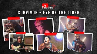 TVMaldita Presents: Priester, Supla, Carelli, Faiska, Groovador \u0026 Campos playing Eye of the Tiger