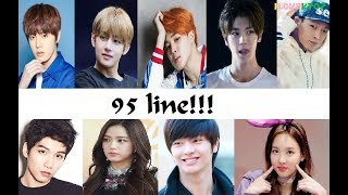 Idols nacidos en 1995 (95 line)