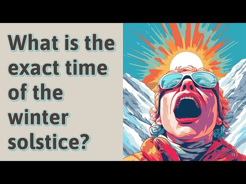 What is the exact time of the winter solstice?