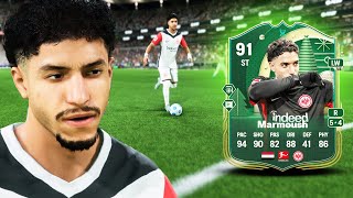 91 ATTACKING AVALANCHE EVOLUTION MARMOUSH PLAYER REVIEW | FC 25 ULTIMATE TEAM