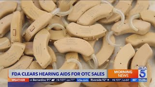 FDA clears hearing aids for over-the-counter sales