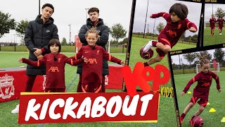Curtis Jones & Neco have a Kickabout with 'JK & Scouse Messi' | FIFA, Forfeits & more