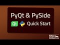 PyQt & PySide QuickStart