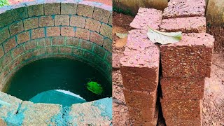 Beautiful Indian Roundwell Masonry/Laterite Stone Wall Construction