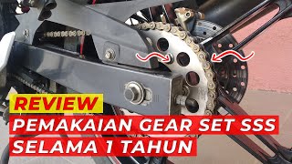 REVIEW PEMAKAIAN RANTAI SSS SELAMA 1 TAHUN DI NEW VIXION