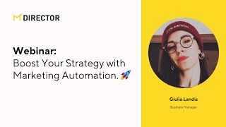 Webinar: Boost Your Strategy with Marketing Automation.